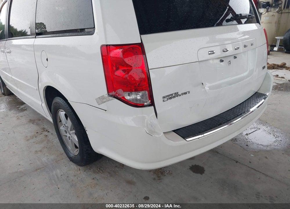 2013 DODGE GRAND CARAVAN SXT VIN: 2C4RDGCG7DR528062