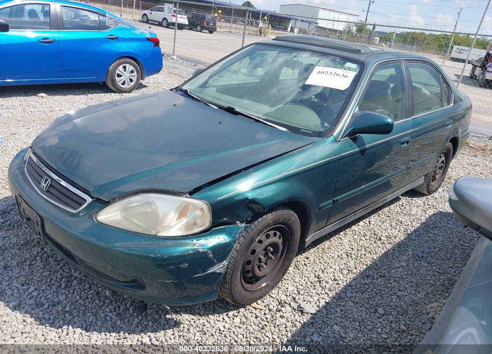 2000 HONDA CIVIC EX VIN: 1HGEJ8645YL033955