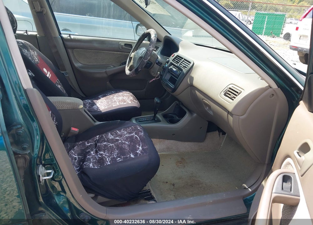 2000 HONDA CIVIC EX VIN: 1HGEJ8645YL033955