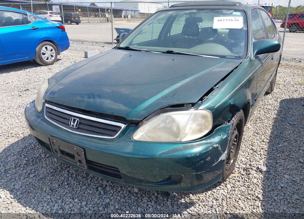 2000 HONDA CIVIC EX VIN: 1HGEJ8645YL033955