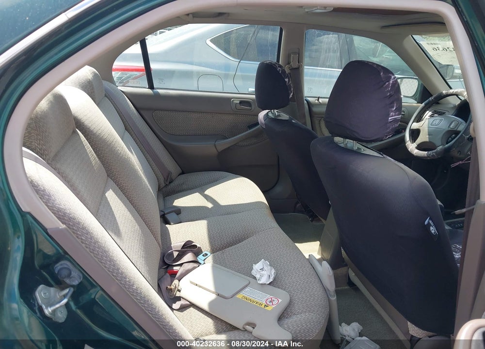 2000 HONDA CIVIC EX VIN: 1HGEJ8645YL033955