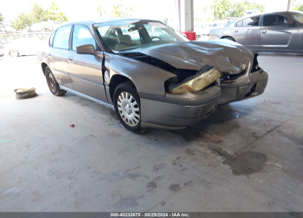 2003 CHEVROLET IMPALA VIN: 2G1WF52E239212626