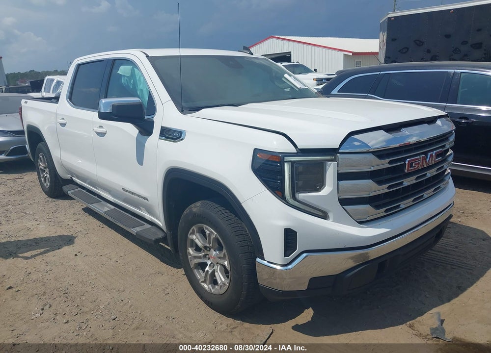 2022 GMC SIERRA 1500 4WD SHORT BOX SLE VIN: 3GTUUBED0NG615762