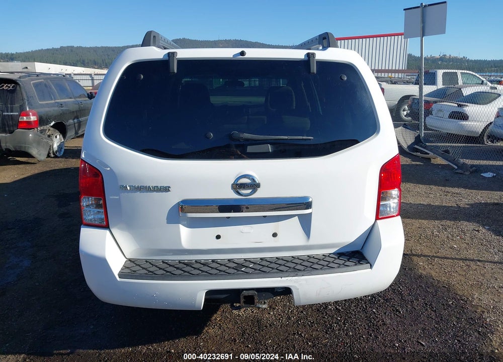 2012 NISSAN PATHFINDER S VIN: 5N1AR1NB7CC621339