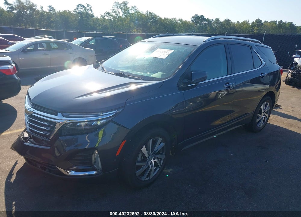 2022 CHEVROLET EQUINOX FWD PREMIER VIN: 3GNAXNEV4NS222744
