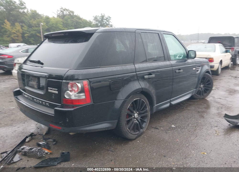 2011 LAND ROVER RANGE ROVER SPORT HSE VIN: SALSK2D46BA713373