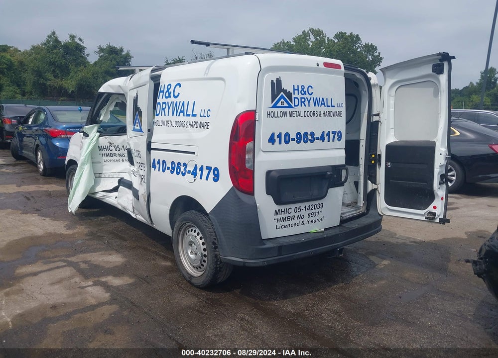 2017 RAM PROMASTER CITY TRADESMAN VIN: ZFBERFAB0H6H03319
