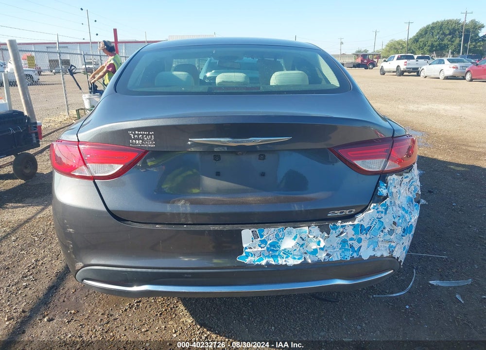 2015 CHRYSLER 200 LIMITED VIN: 1C3CCCAB0FN728925