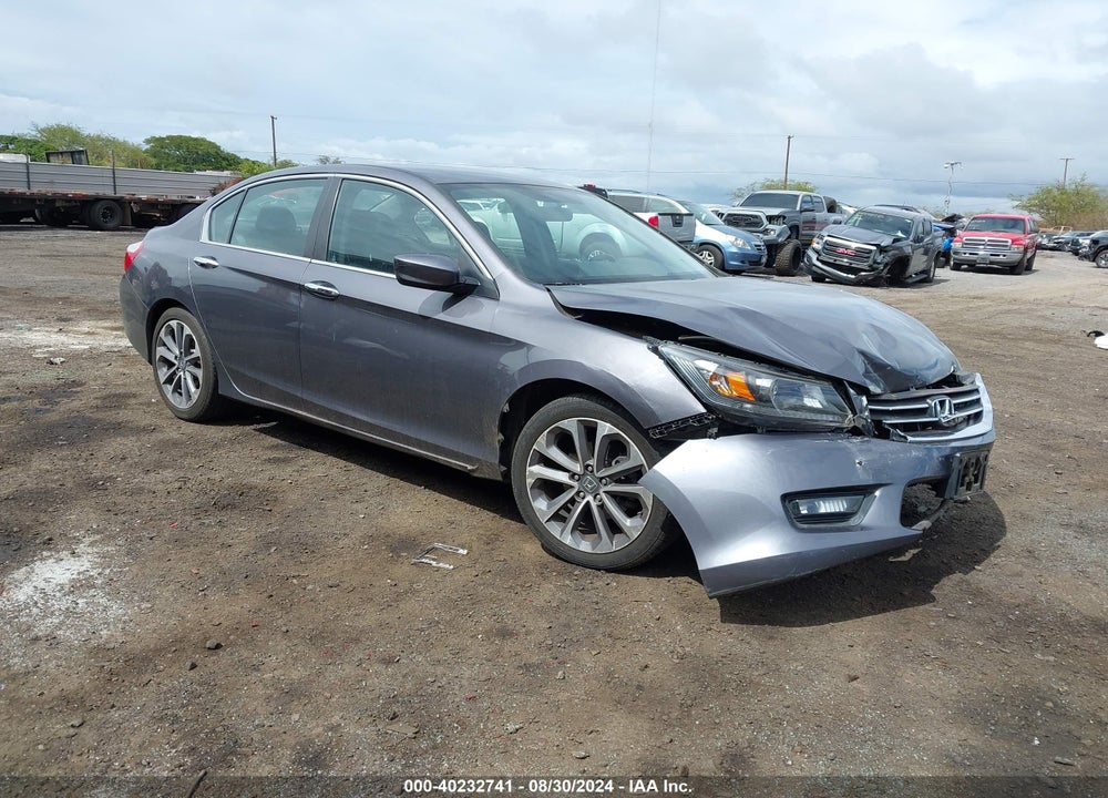2014 HONDA ACCORD SPORT VIN: 1HGCR2F59EA299508