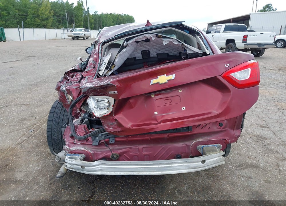 2016 CHEVROLET CRUZE LT AUTO VIN: 1G1BE5SM6G7250554