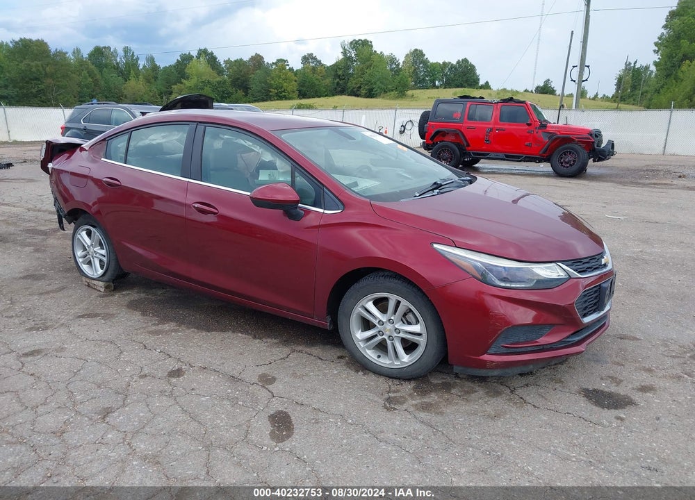 2016 CHEVROLET CRUZE LT AUTO VIN: 1G1BE5SM6G7250554