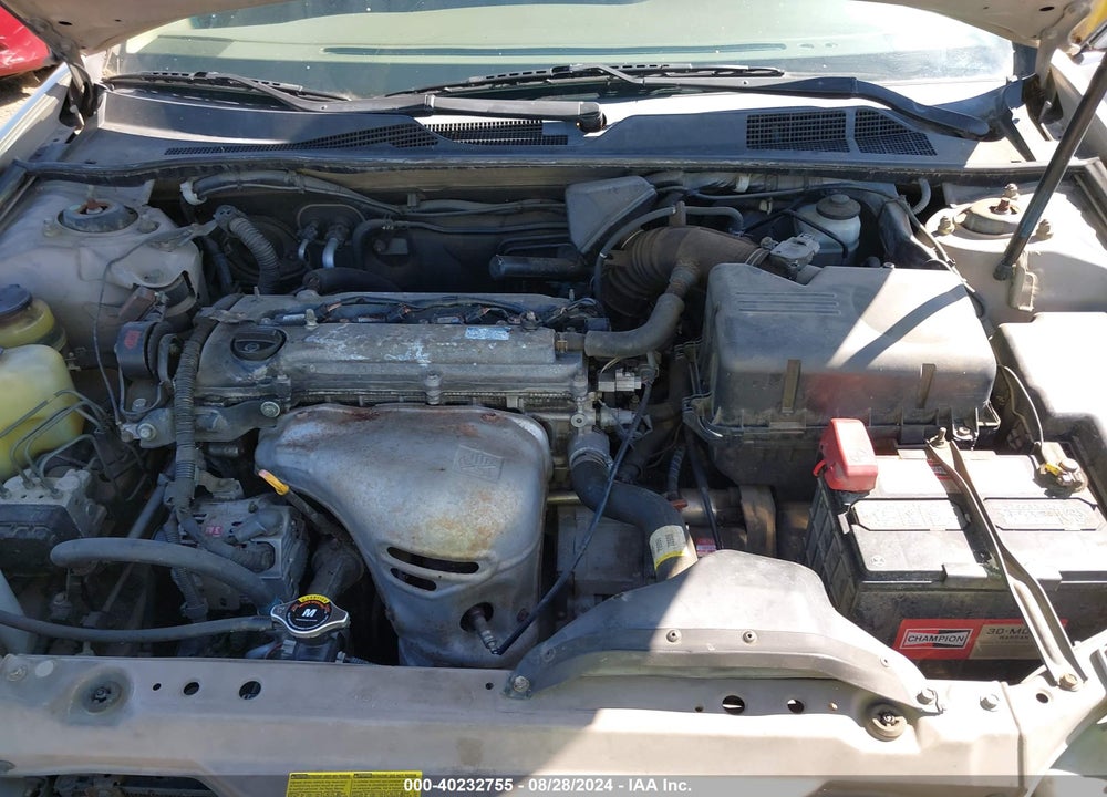 2002 TOYOTA CAMRY XLE VIN: JTDBE30K720051222
