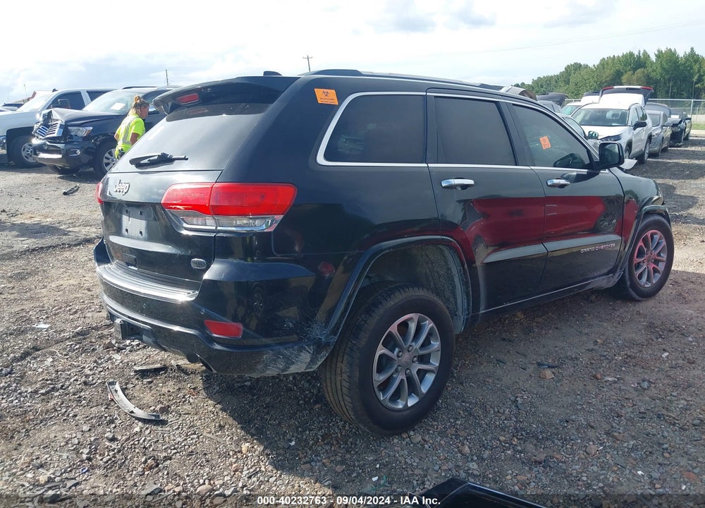 2015 JEEP GRAND CHEROKEE OVERLAND VIN: 1C4RJFCGXFC813336