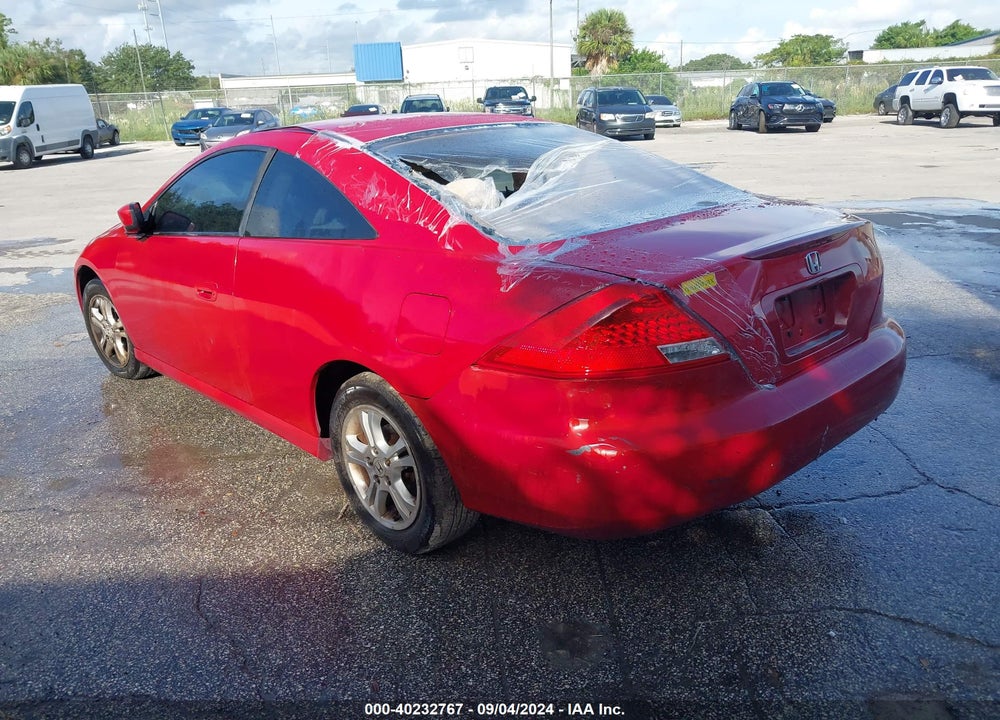 2007 HONDA ACCORD 2.4 EX VIN: 1HGCM72737A022925