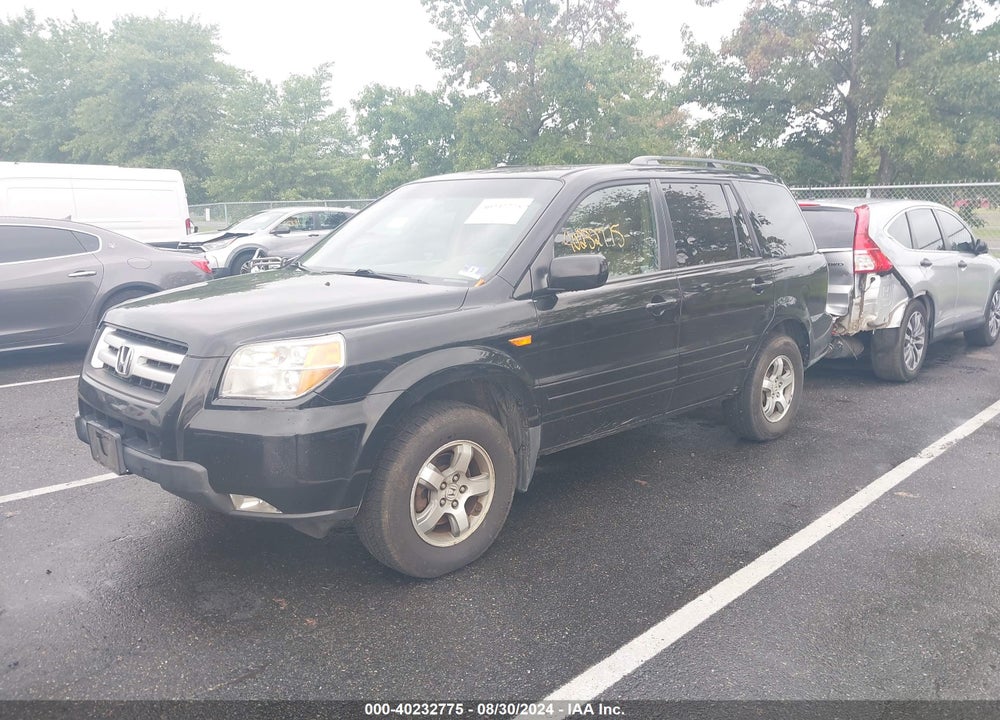 2007 HONDA PILOT EX-L VIN: 2HKYF18727H526426