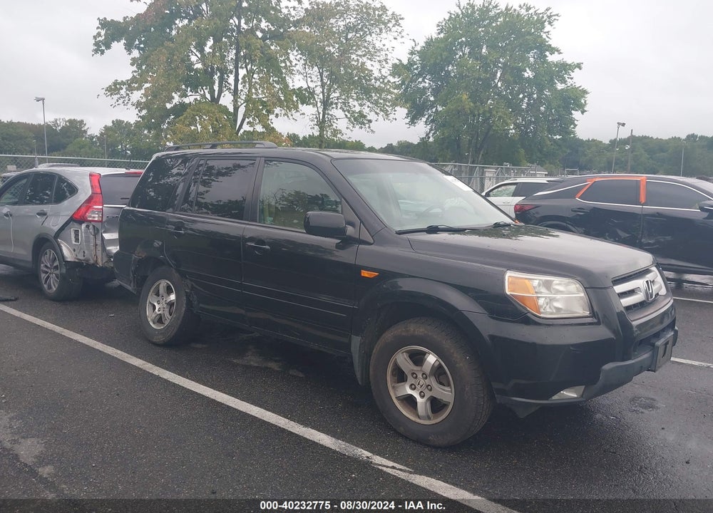 2007 HONDA PILOT EX-L VIN: 2HKYF18727H526426