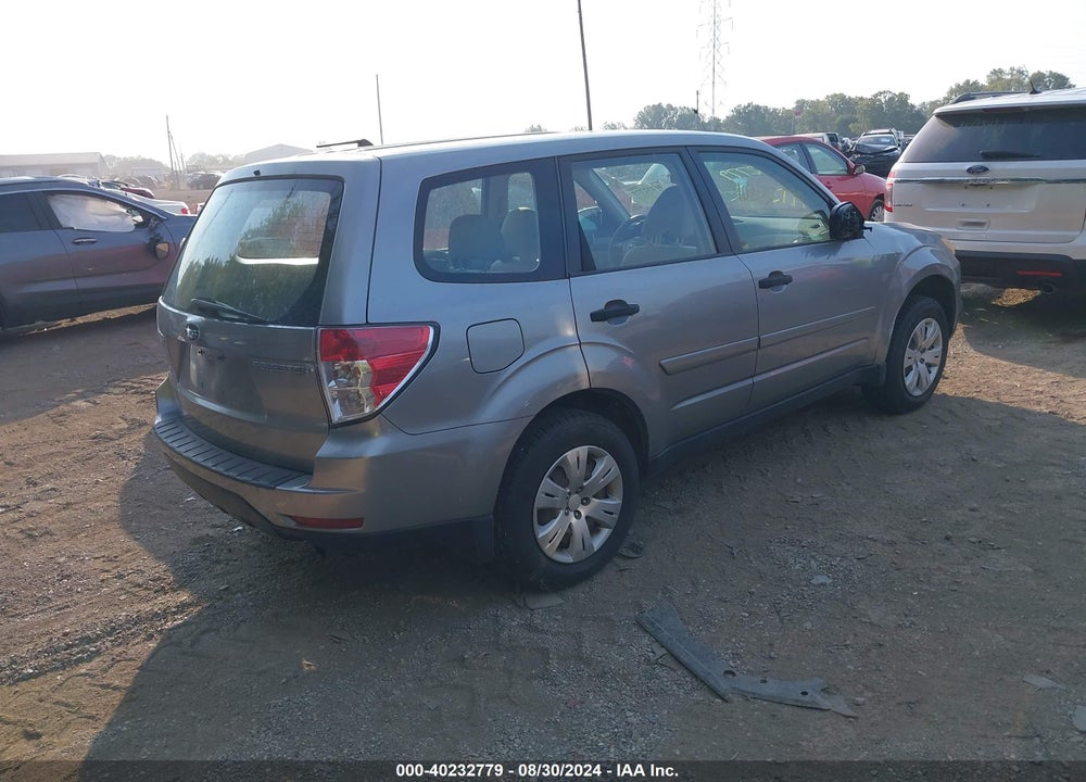 2009 SUBARU FORESTER 2.5X VIN: JF2SH61649G725808