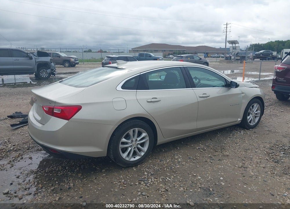 2016 CHEVROLET MALIBU VIN: 1G1ZE5ST2GF320045