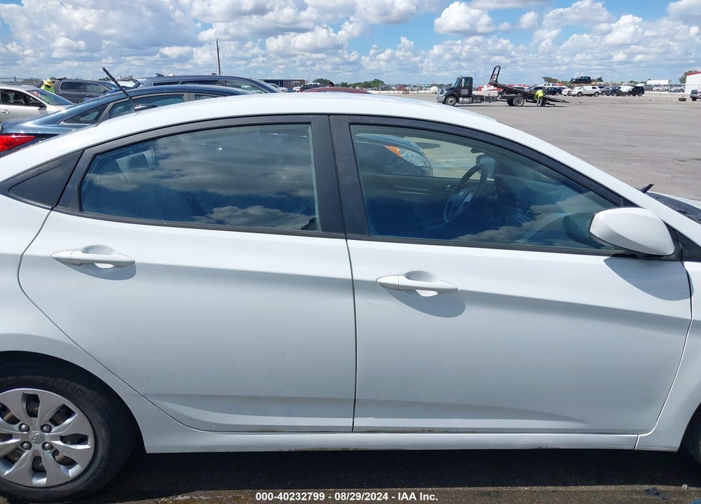 2017 HYUNDAI ACCENT SE VIN: KMHCT4AE8HU381263