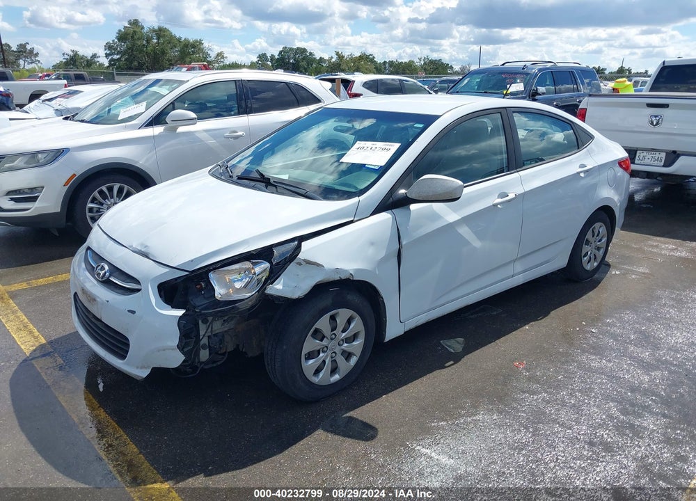 2017 HYUNDAI ACCENT SE VIN: KMHCT4AE8HU381263