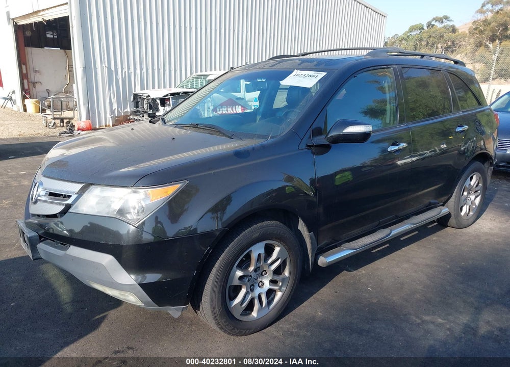 2008 ACURA MDX TECHNOLOGY PACKAGE VIN: 2HNYD28358H518186