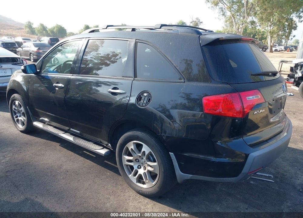 2008 ACURA MDX TECHNOLOGY PACKAGE VIN: 2HNYD28358H518186
