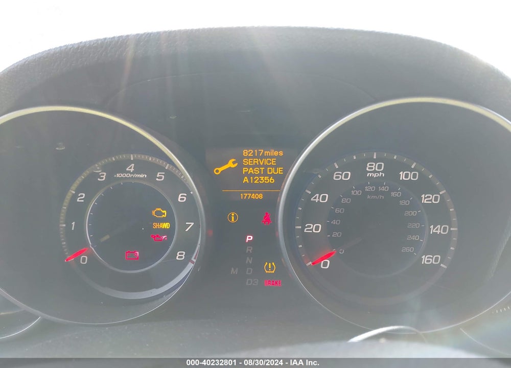 2008 ACURA MDX TECHNOLOGY PACKAGE VIN: 2HNYD28358H518186