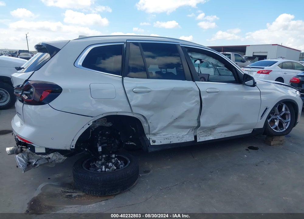 2023 BMW X3 SDRIVE30I VIN: WBX47DP07PN246456
