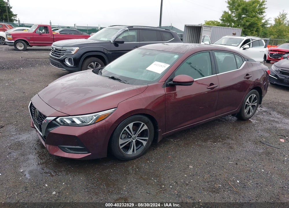 2020 NISSAN SENTRA SV XTRONIC CVT VIN: 3N1AB8CV6LY217912