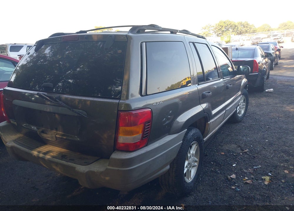 1999 JEEP GRAND CHEROKEE LAREDO VIN: 1J4GW58S0XC696152