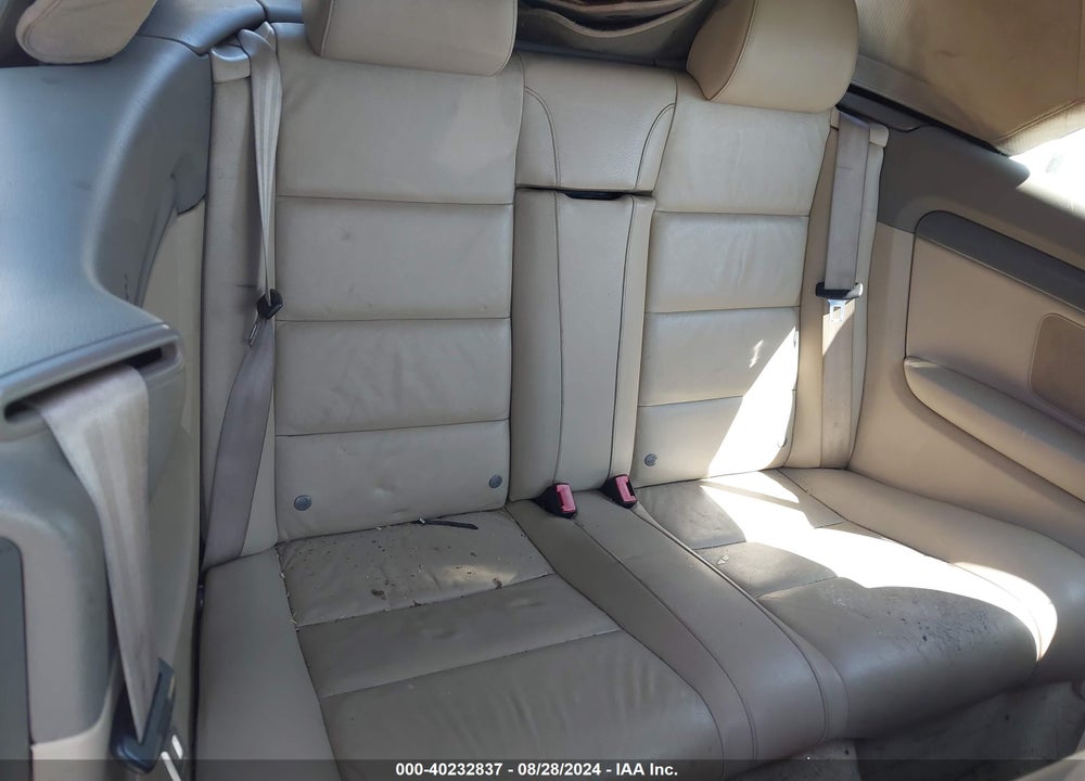 2005 AUDI A4 1.8T VIN: WAUAC48H85K003220