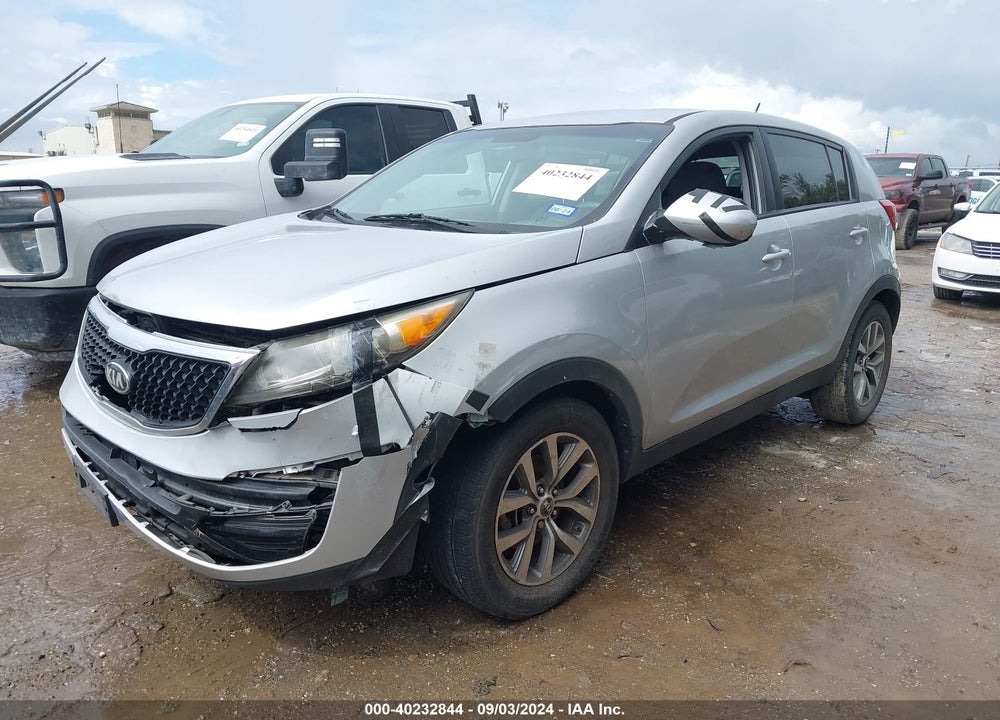 2016 KIA SPORTAGE LX VIN: KNDPB3AC2G7808578