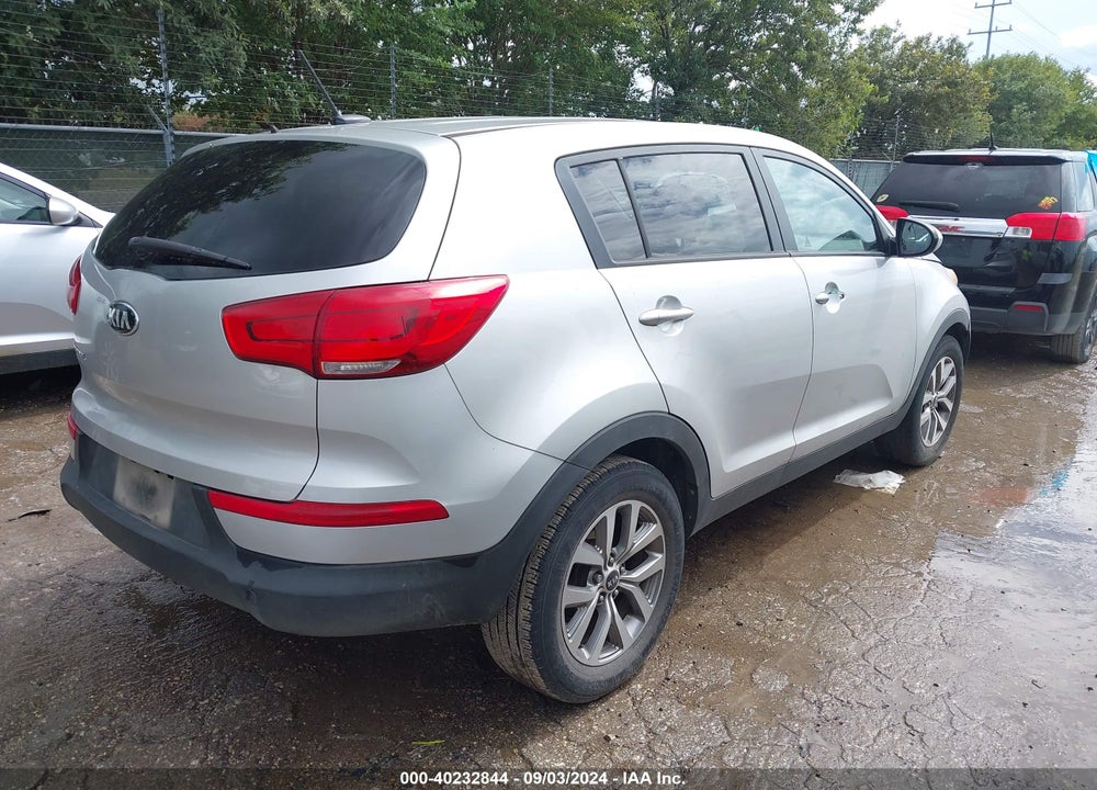 2016 KIA SPORTAGE LX VIN: KNDPB3AC2G7808578