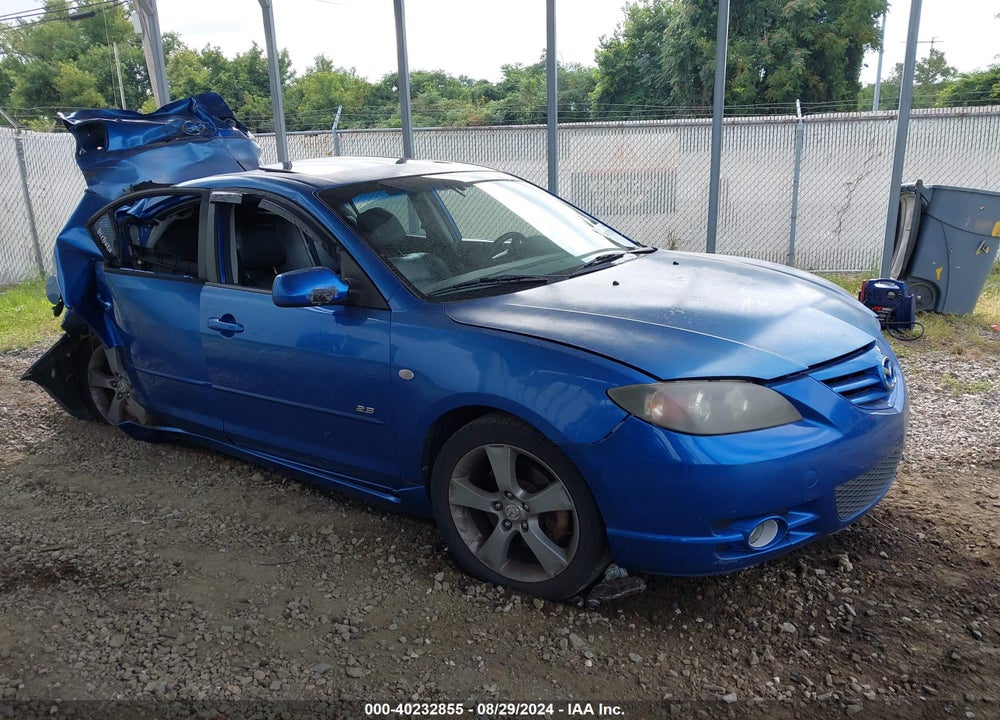 2005 MAZDA 3 S VIN: JM1BK123151338668