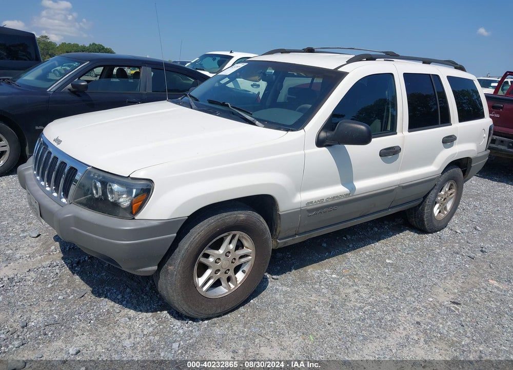 2002 JEEP GRAND CHEROKEE LAREDO VIN: 1J4GW48SX2C306919