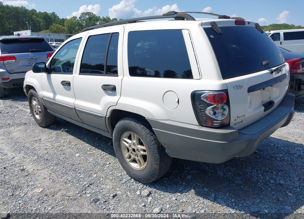 2002 JEEP GRAND CHEROKEE LAREDO VIN: 1J4GW48SX2C306919