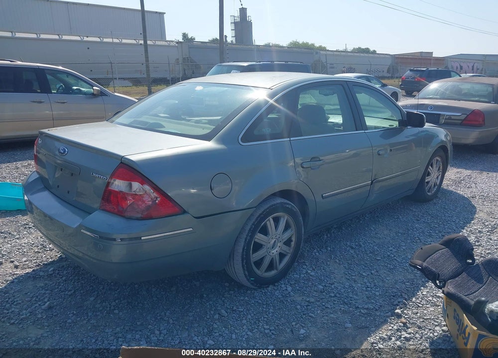 2005 FORD FIVE HUNDRED LIMITED VIN: 1FAHP25105G183125