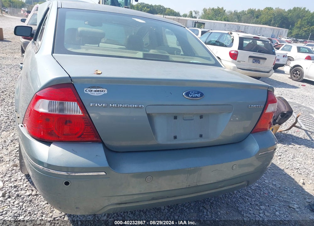 2005 FORD FIVE HUNDRED LIMITED VIN: 1FAHP25105G183125