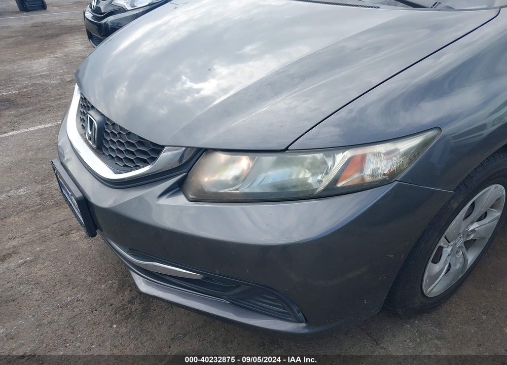 2013 HONDA CIVIC LX VIN: 2HGFB2F52DH590515
