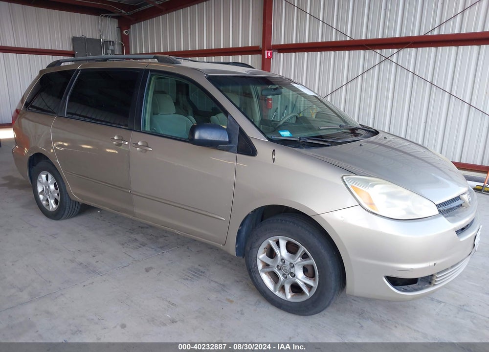 2005 TOYOTA SIENNA LE VIN: 5TDBA23C15S048165