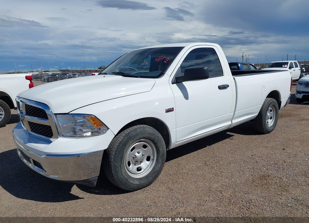 2020 RAM 1500 CLASSIC TRADESMAN 4X2 8' BOX VIN: 3C6JR6DT8LG169000