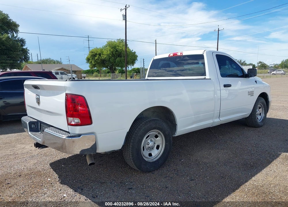 2020 RAM 1500 CLASSIC TRADESMAN 4X2 8' BOX VIN: 3C6JR6DT8LG169000