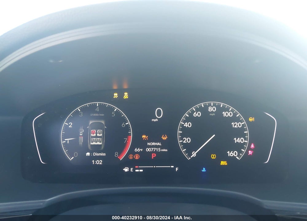 2024 HONDA CIVIC SPORT VIN: 2HGFE2F51RH528800