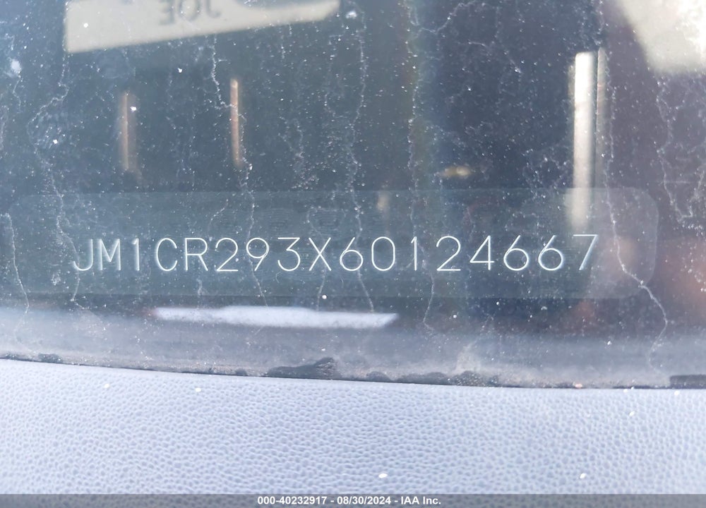 2006 MAZDA 5 SPORT VIN: JM1CR293X60124667