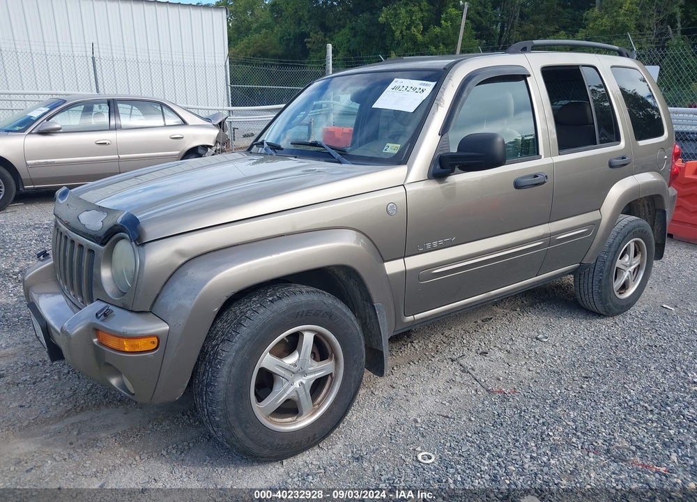 2004 JEEP LIBERTY LIMITED EDITION VIN: 1J8GL58K54W272256