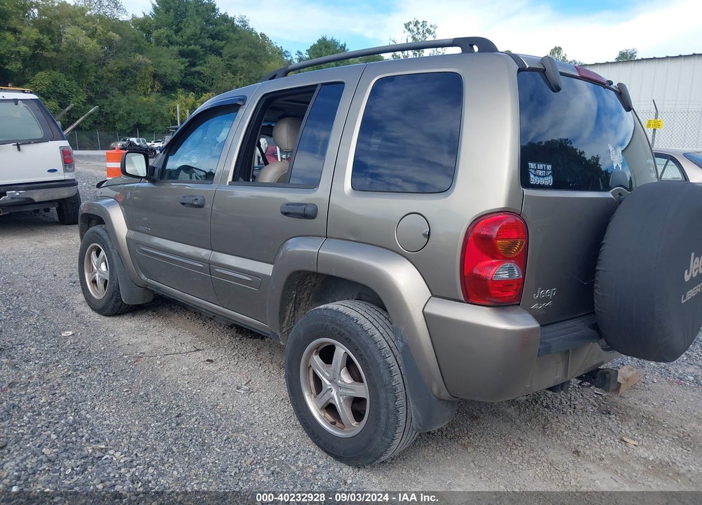 2004 JEEP LIBERTY LIMITED EDITION VIN: 1J8GL58K54W272256