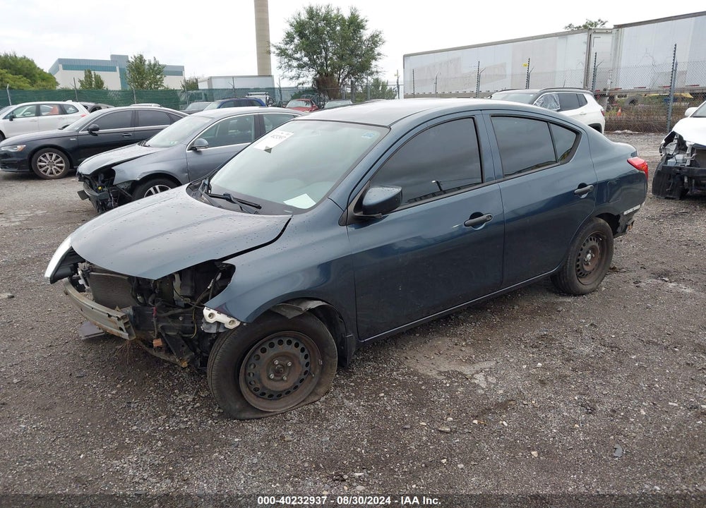2017 NISSAN VERSA 1.6 S+ VIN: 3N1CN7AP8HL824655