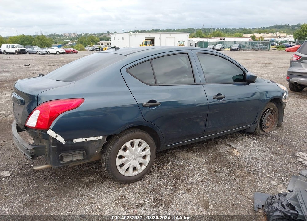 2017 NISSAN VERSA 1.6 S+ VIN: 3N1CN7AP8HL824655