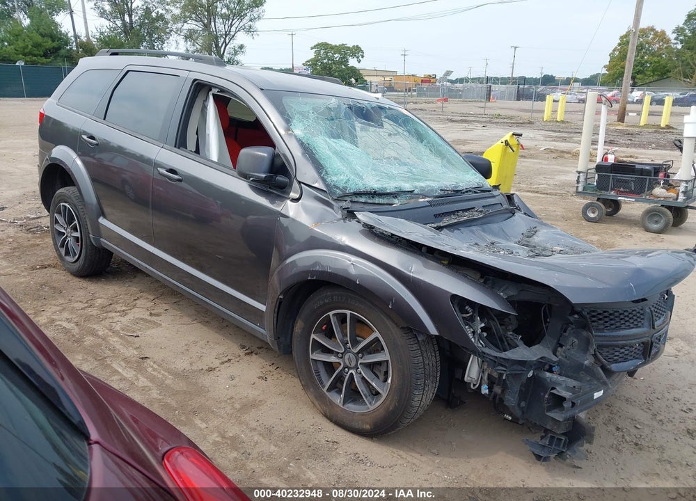 2018 DODGE JOURNEY SE VIN: 3C4PDCAB6JT217674