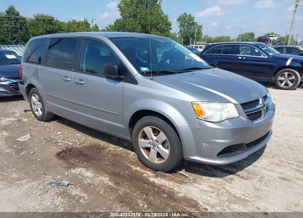 2013 DODGE GRAND CARAVAN SE VIN: 2C4RDGBG8DR753074